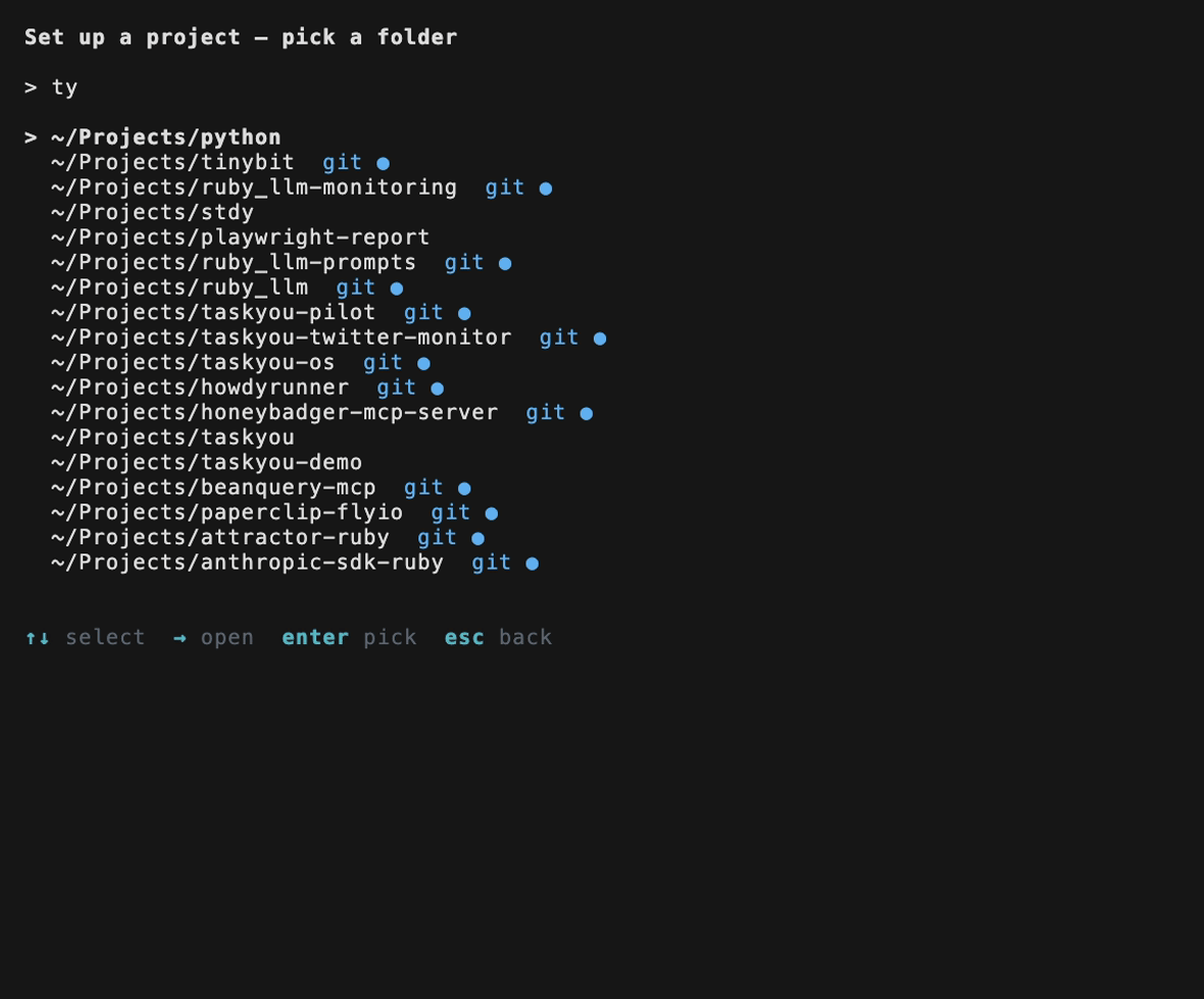 folder picker
